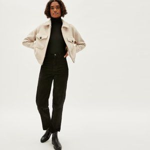 EVERLANE The Corduroy Wide Leg Pant Black {L48}